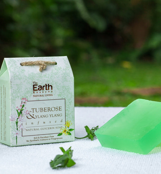Tuberose & Ylang Ylang Soap | SLS & Paraben Free │Glycerin Rich