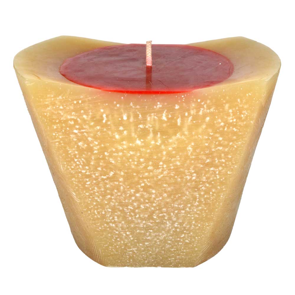 Turmeric Chiseled Vessel