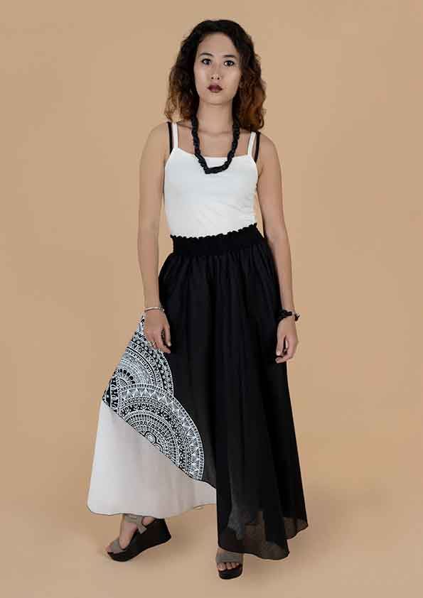 BUTTERFLY MANDALA SKIRT