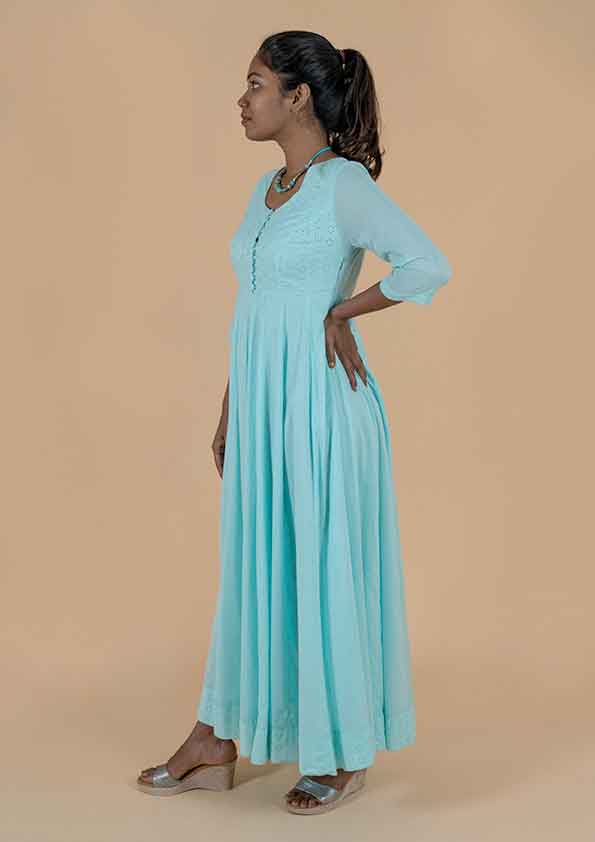 HIBISCUS MAXI DRESS