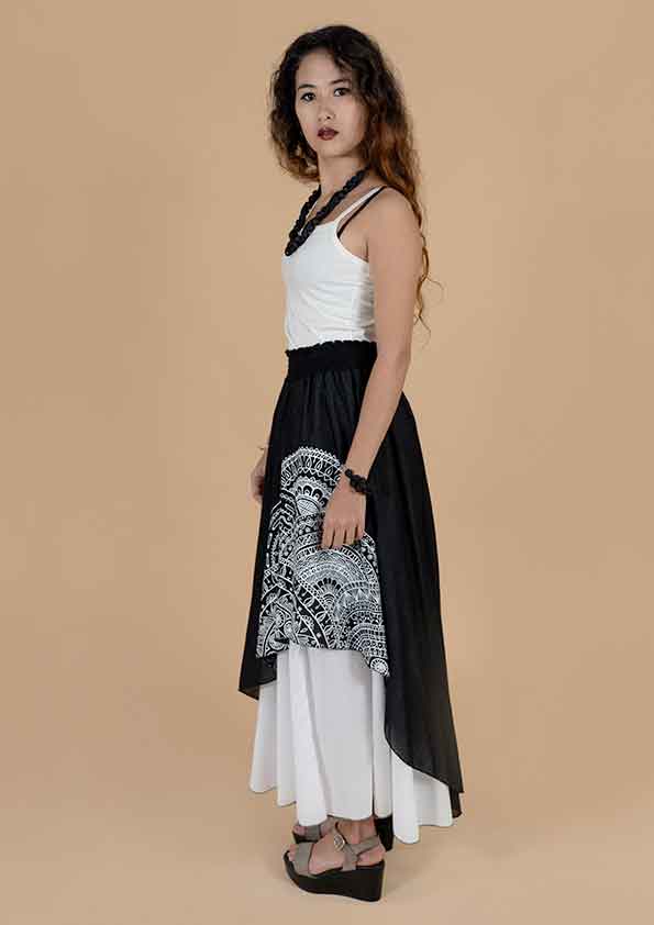 BUTTERFLY MANDALA SKIRT