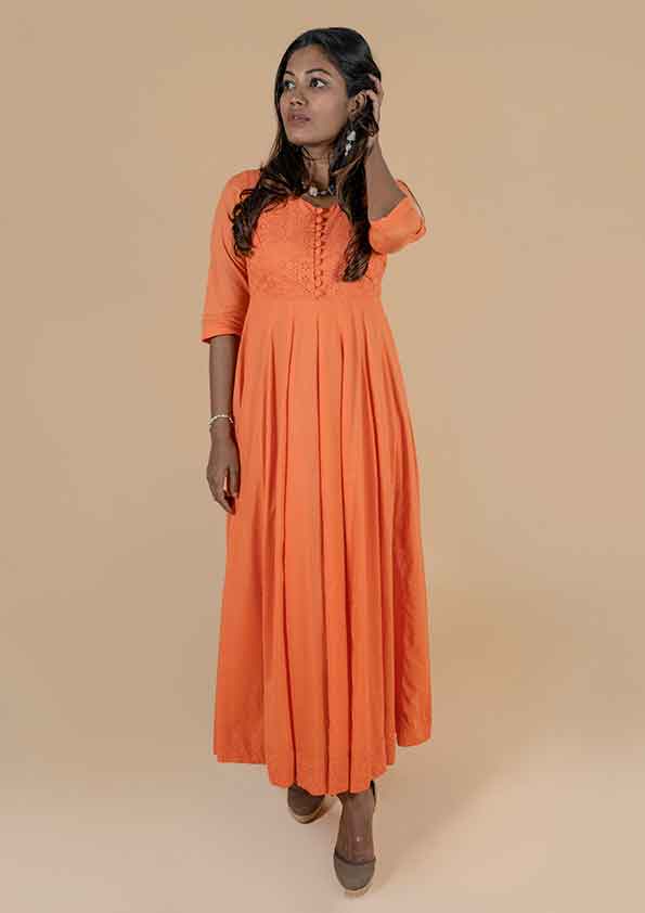 HIBISCUS MAXI DRESS