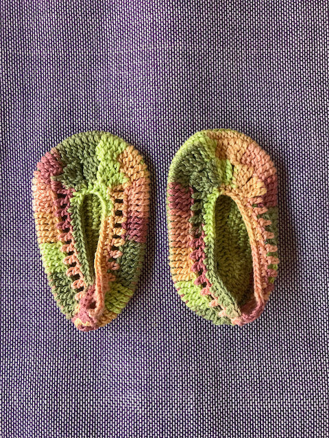 Baby Crochet Shoes (0-3 months)