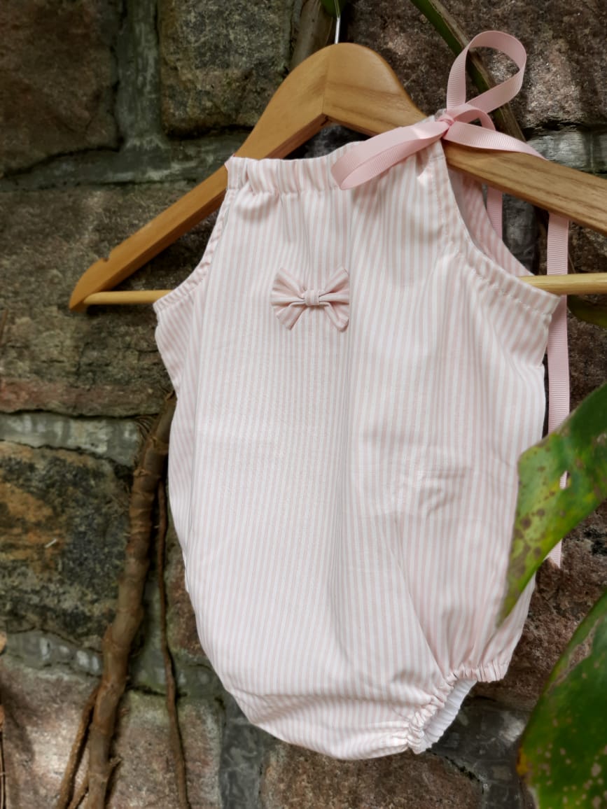 Romper in cotton fabric-Size 16 (12-18 months)