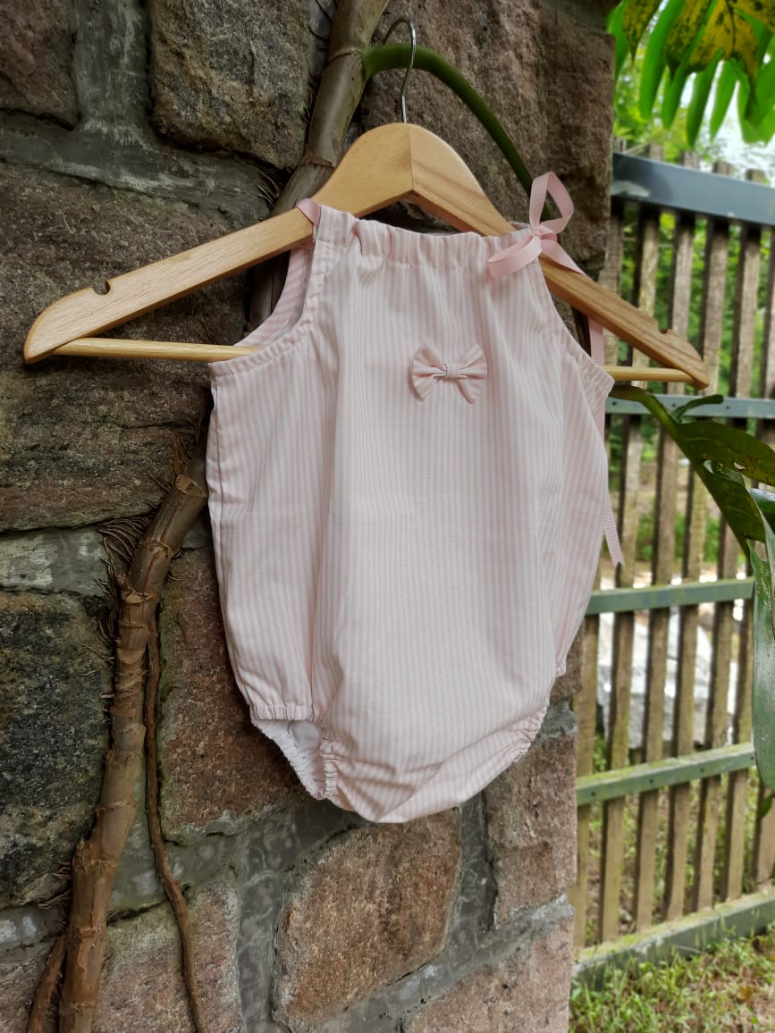 Romper in cotton fabric-Size 16 (12-18 months)