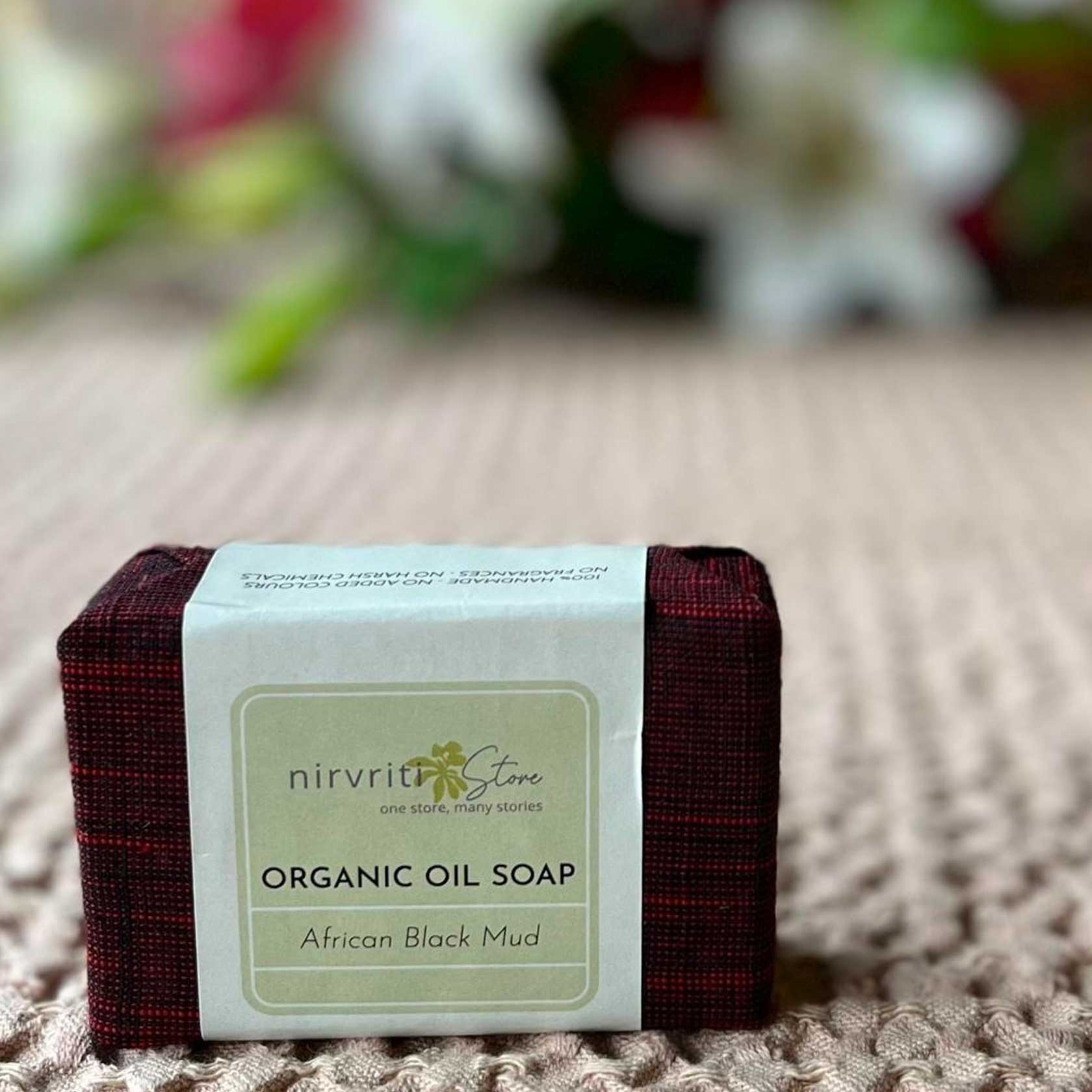 African Black Mud Soap -100G