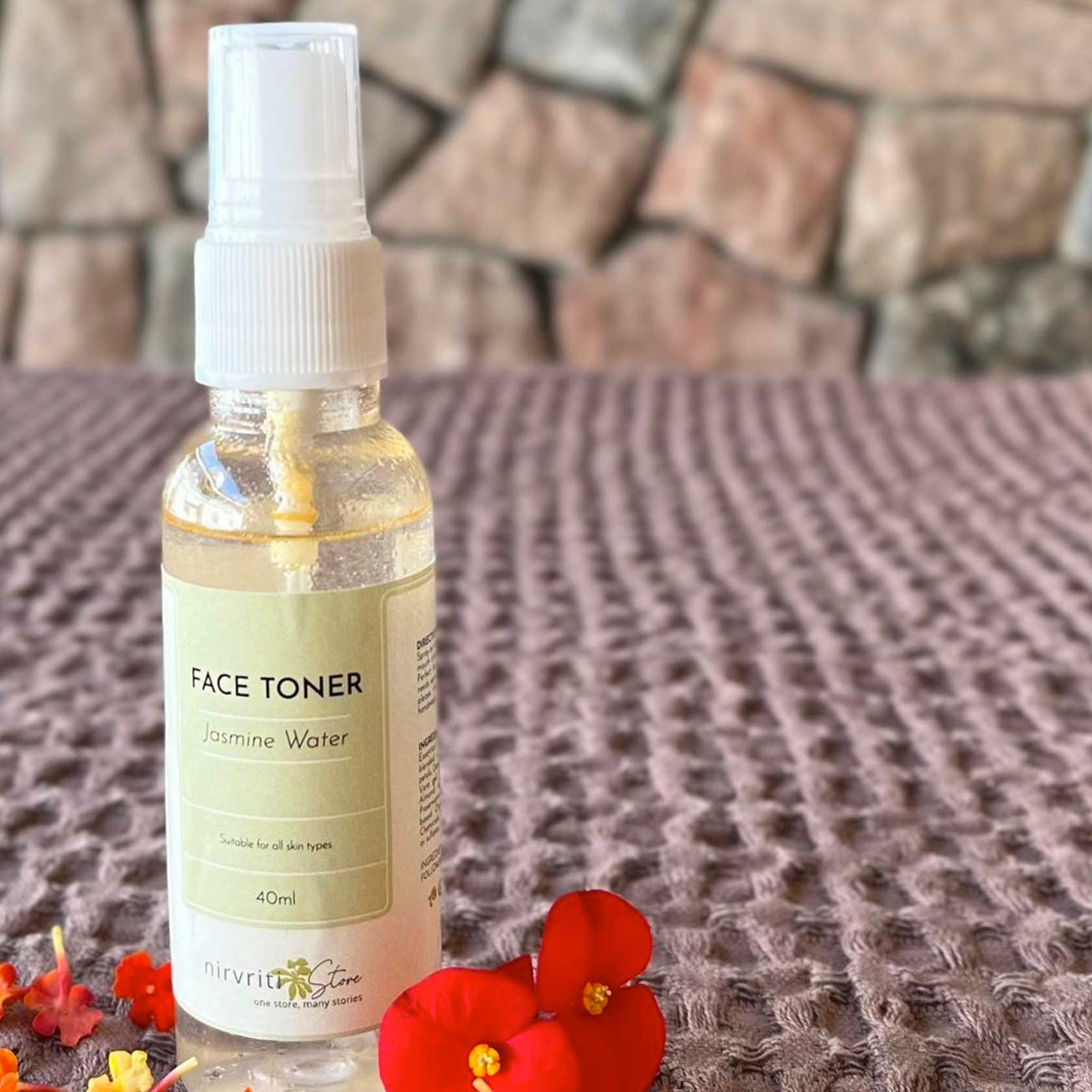 Organic Face Toner - Jasmine Water - 40ml